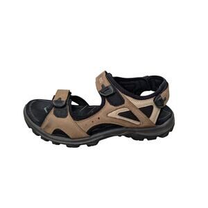 ECCO Yucatan Men's leather Sandals size 46/13 Offroad hiking adventure shoes